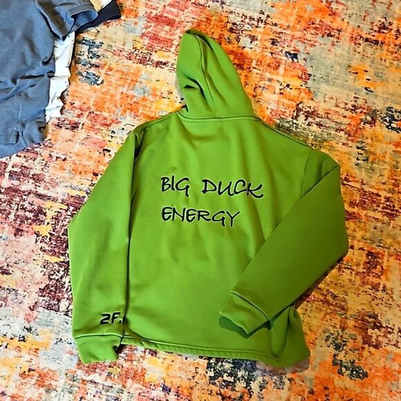2F.7 like new hoodie with iconic duck on front - Picture 6 of 6